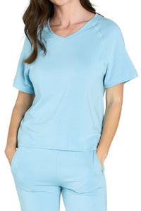 Brenda Short Sleeve Loungewear Set