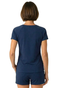 Olivia Short Sleeve Henley Tee