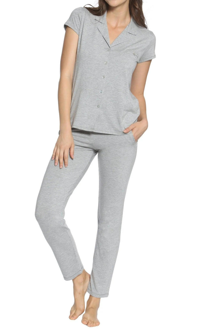 Brenda Short Sleeve PJ Set - Sales Rack - Twelve Eighty Eight PJ Sets twelveeightyeight.com