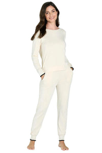 Calypso Relaxed Long Sleeve Loungewear Set - Sales Rack - Twelve Eighty Eight Loungewear twelveeightyeight.com