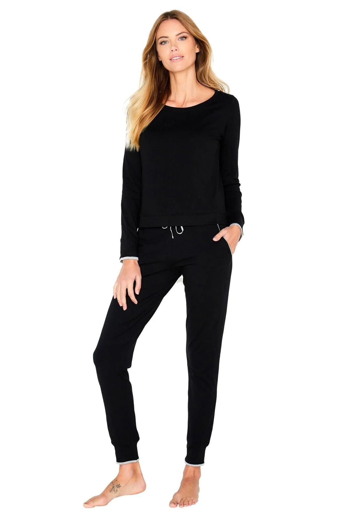 Long Sleeve Loungewear Set - Twelve Eighty Eight Loungewear twelveeightyeight.com