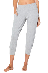 Cropped Wide Waistband Joggers - Twelve Eighty Eight Lounge Pants twelveeightyeight.com