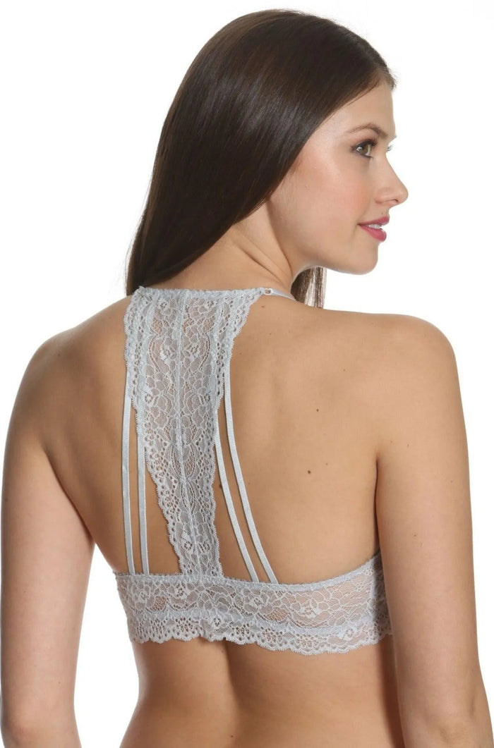 Lace Strappy Racerback Bralette - Sales Rack - Twelve Eighty Eight Bralette twelveeightyeight.com