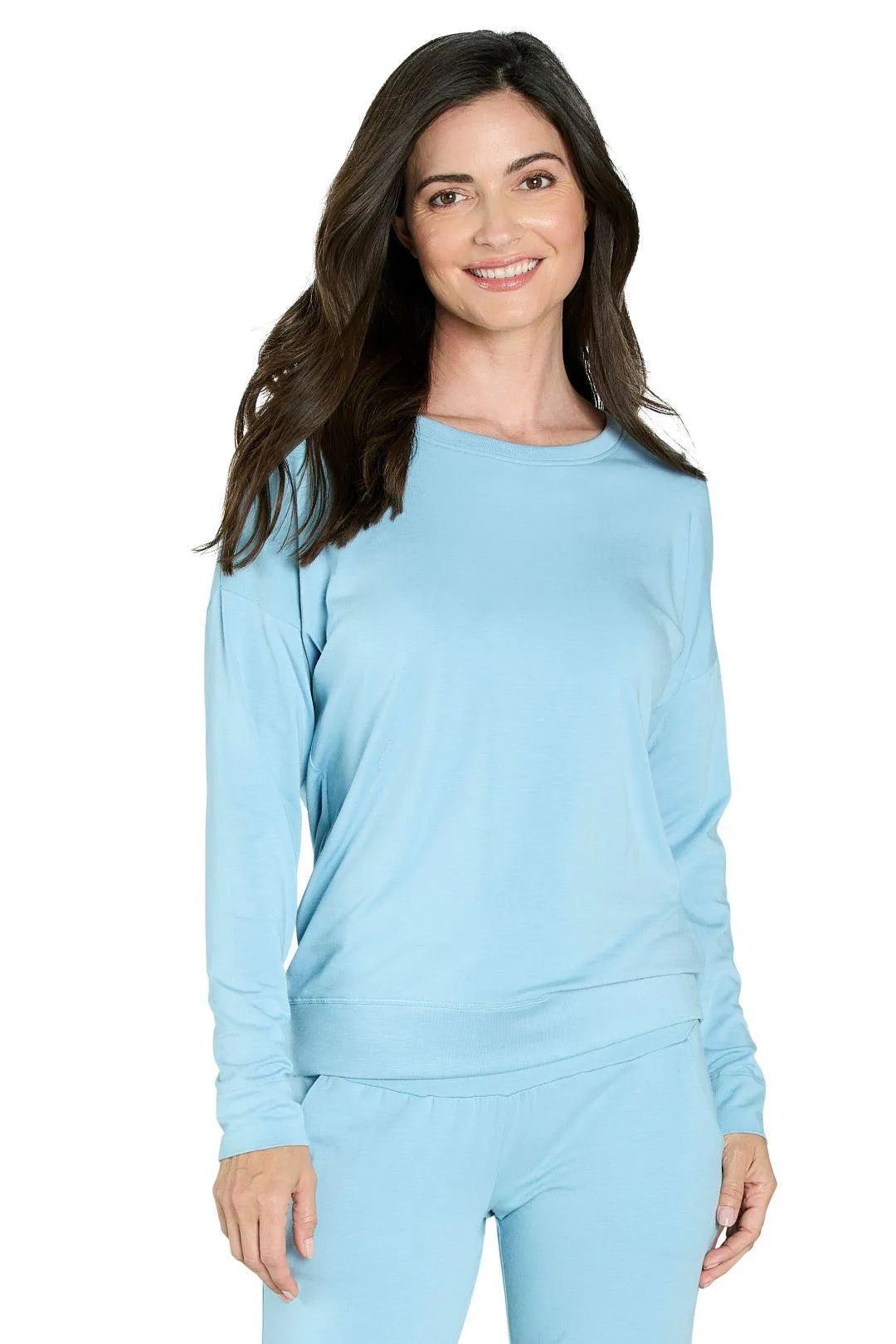 Laguna Long Sleeve Pull Over Top - Sales Rack - Twelve Eighty Eight Loungewear twelveeightyeight.com