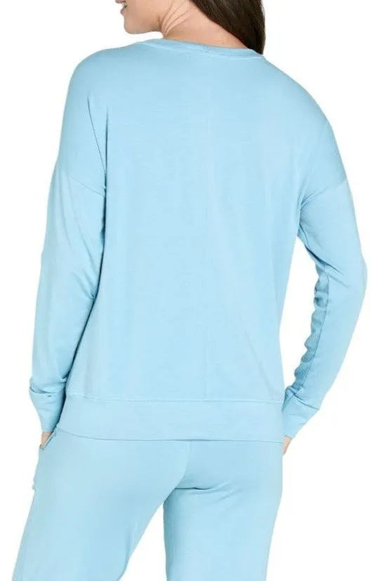 Laguna Long Sleeve Pull Over Top - Sales Rack - Twelve Eighty Eight Loungewear twelveeightyeight.com