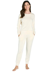 Laguna Relaxed Long Sleeve Loungewear Set - Sales Rack - Twelve Eighty Eight Loungewear twelveeightyeight.com