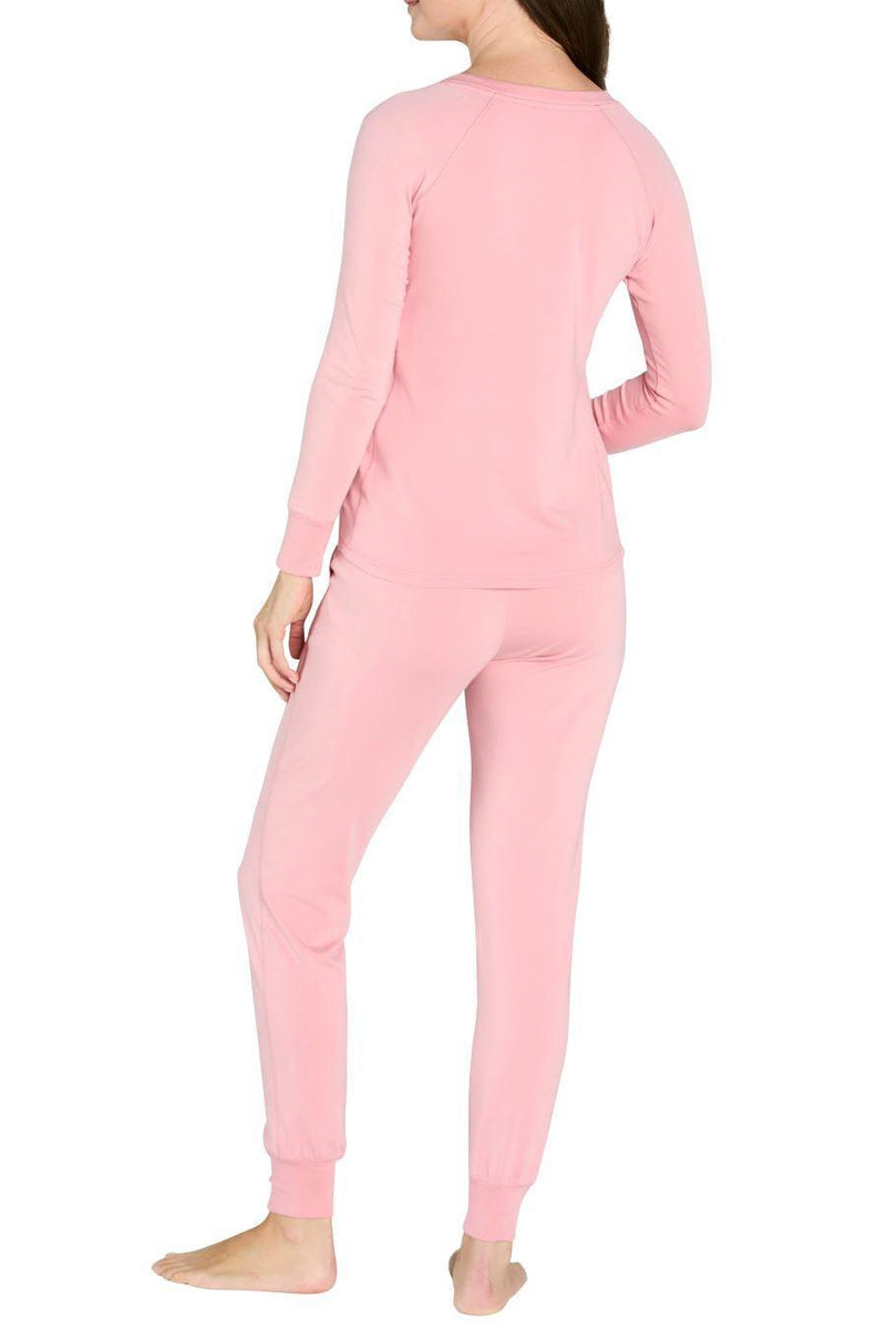 Long Sleeve Henley Loungewear Set - Sales Rack - Twelve Eighty Eight Loungewear twelveeightyeight.com