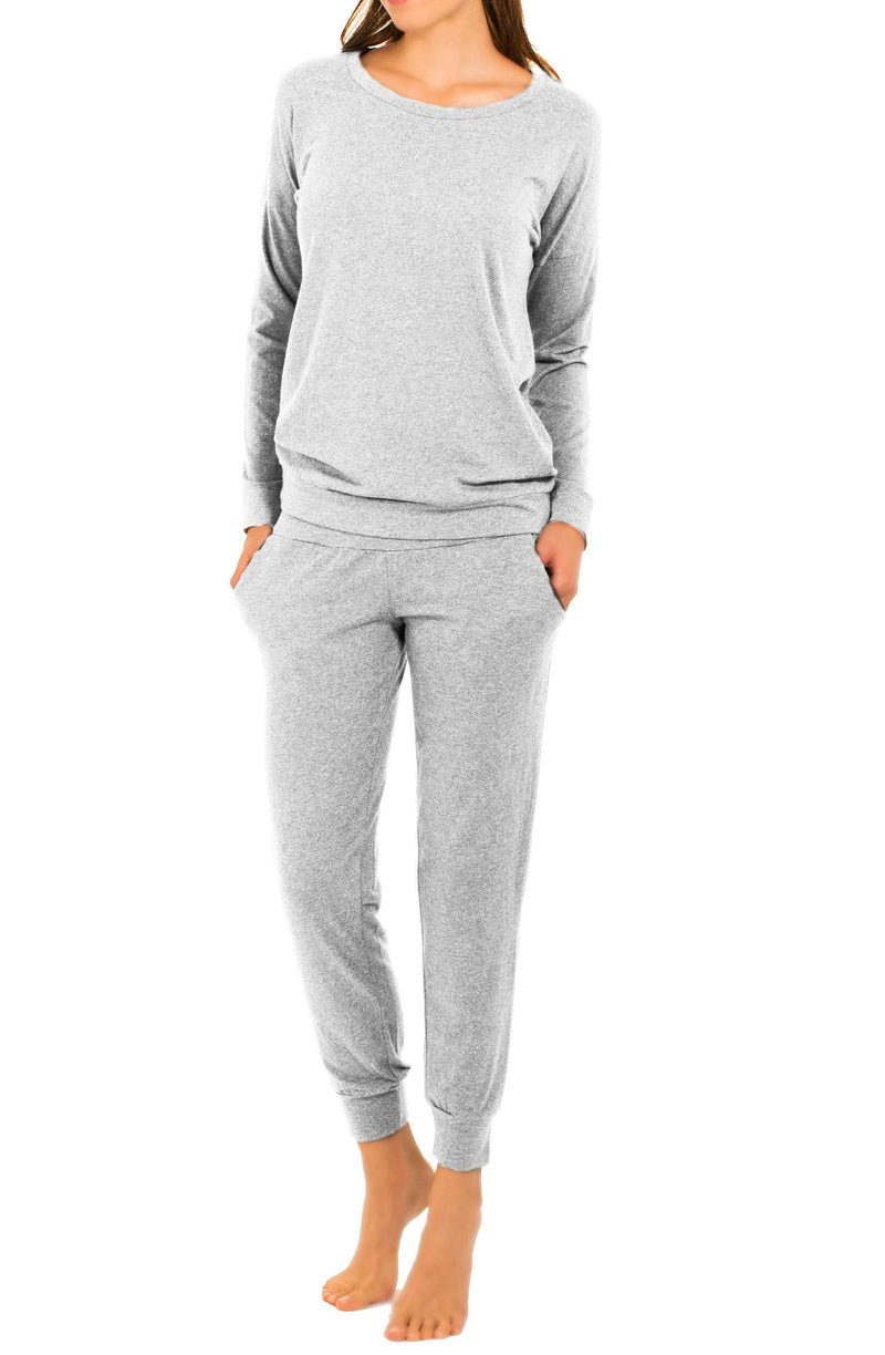 Long Sleeve Loungewear Set - Twelve Eighty Eight Loungewear twelveeightyeight.com