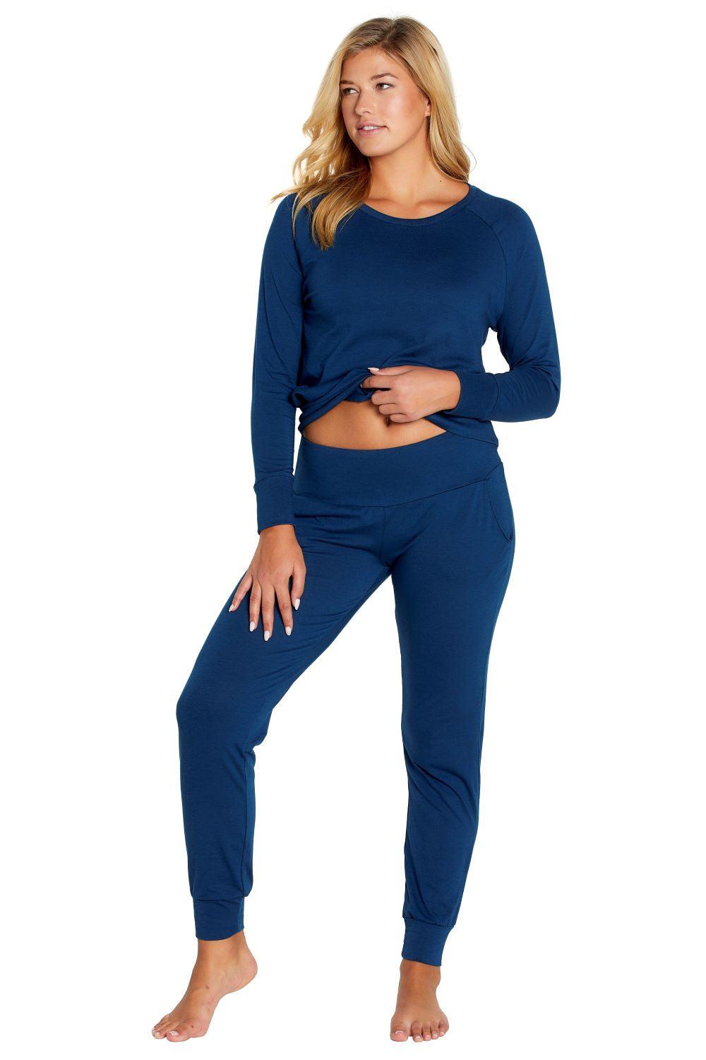 Long Sleeve Loungewear Set - Twelve Eighty Eight Loungewear twelveeightyeight.com