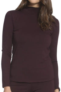 Long Sleeve Mock Neck Tee - Sales Rack - Twelve Eighty Eight Layering twelveeightyeight.com