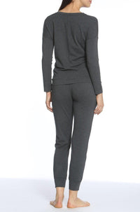 Long Sleeve Pull Over Top Jogger Set - Sales Rack - Twelve Eighty Eight Loungewear twelveeightyeight.com