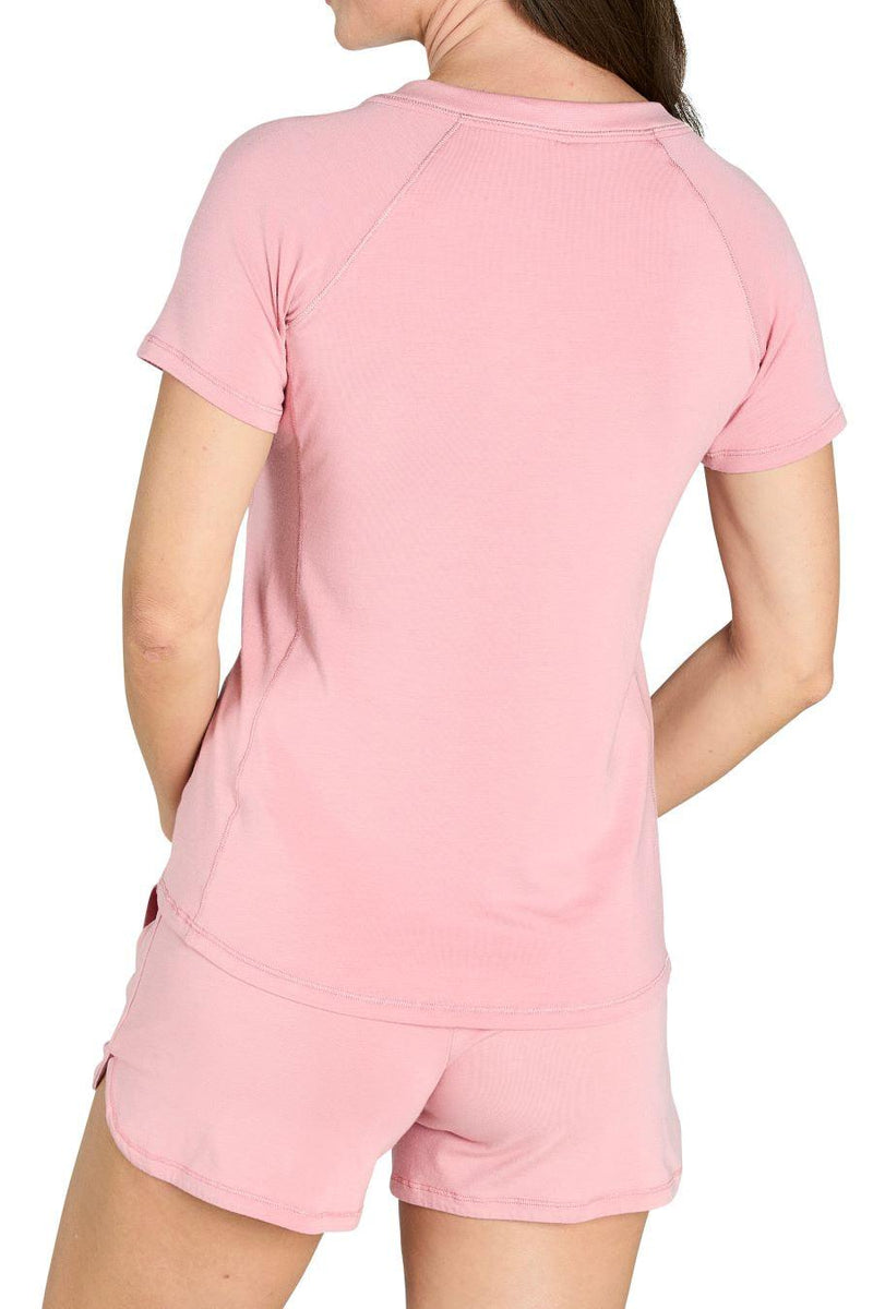 Short Henley Loungewear Set - Twelve Eighty Eight Loungewear twelveeightyeight.com