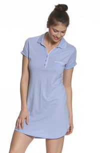 Short Sleeve Pullover Sleepshirt - Clearance Rack - Twelve Eighty Eight Sleepshirt twelveeightyeight.com