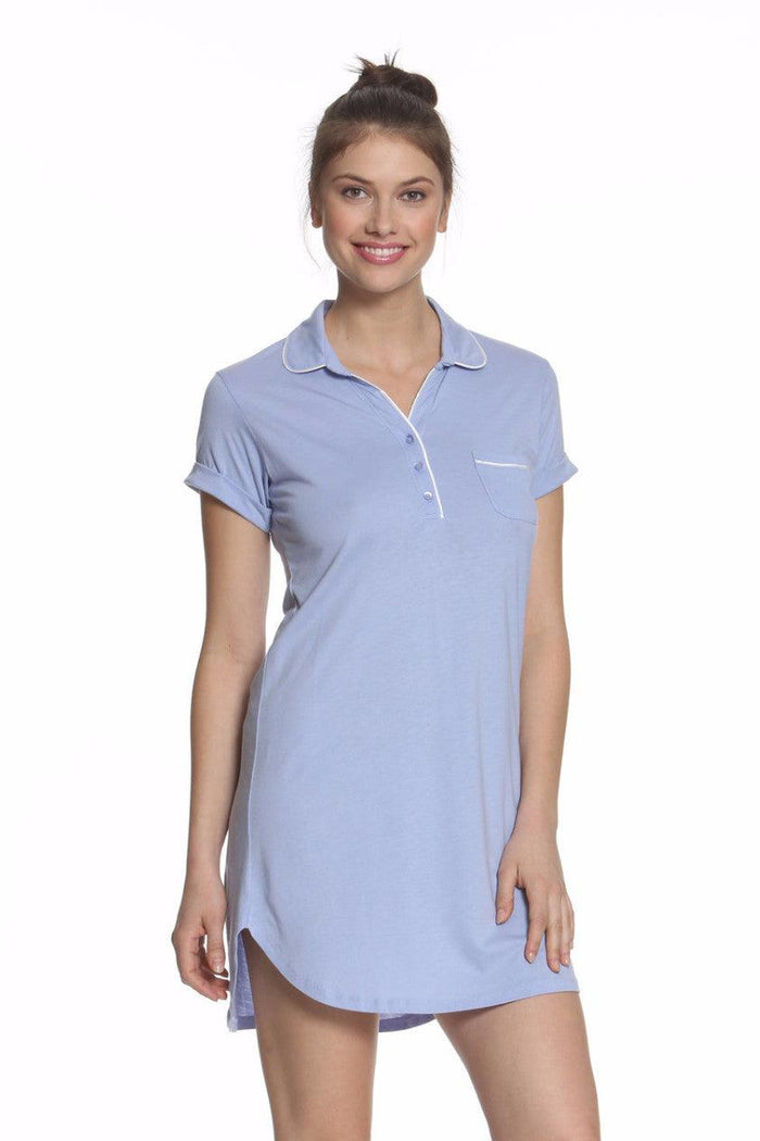 Short Sleeve Pullover Sleepshirt - Clearance Rack - Twelve Eighty Eight Sleepshirt twelveeightyeight.com