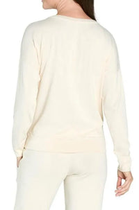 Relaxed Long Sleeve Pullover - Twelve Eighty Eight Loungewear twelveeightyeight.com