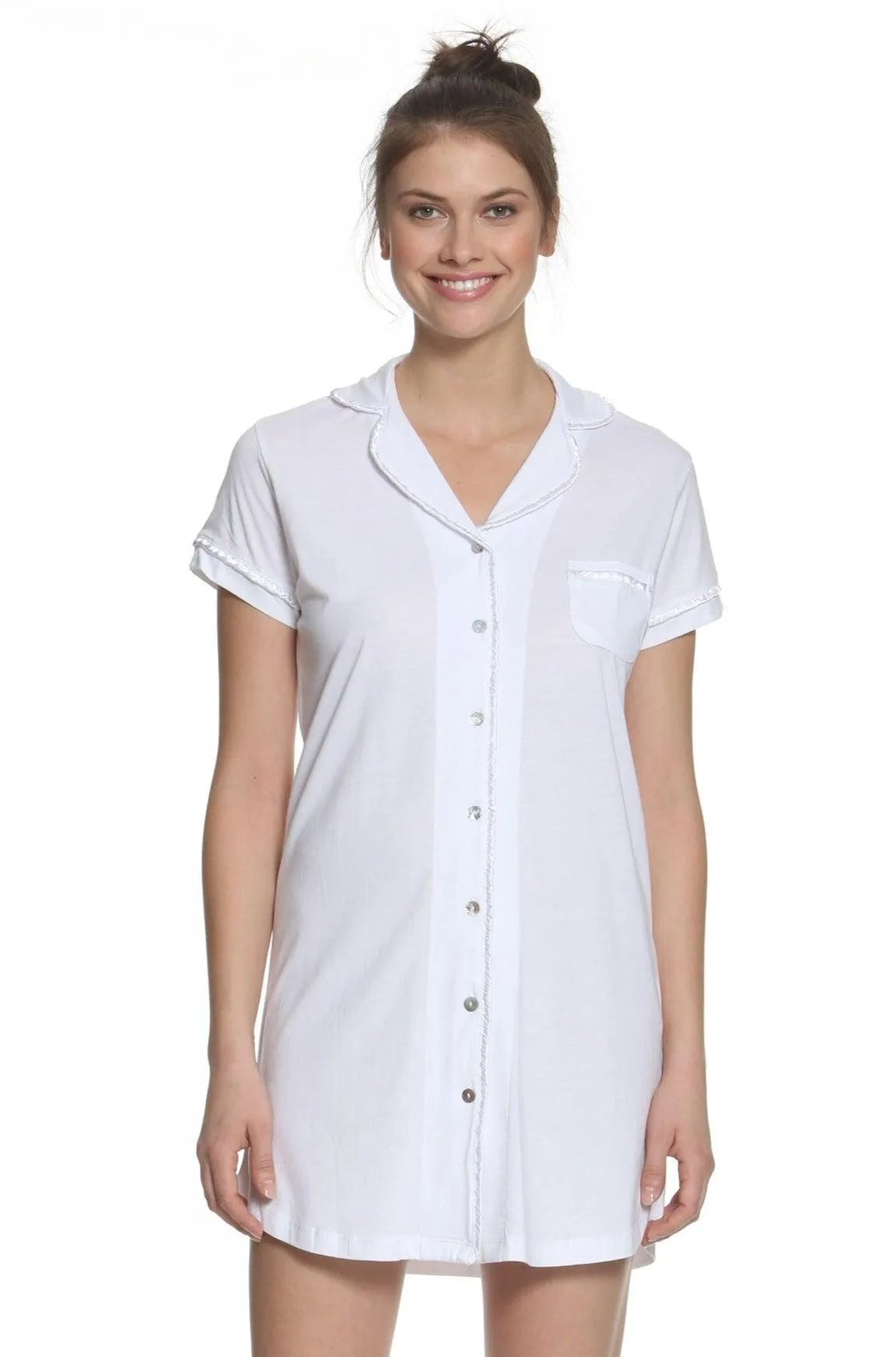 Short Sleeve Nightshirt - Twelve Eighty Eight Nightshirt twelveeightyeight.com