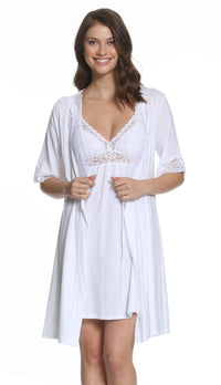 Short Sleeve Robe - Twelve Eighty Eight Robe twelveeightyeight.com