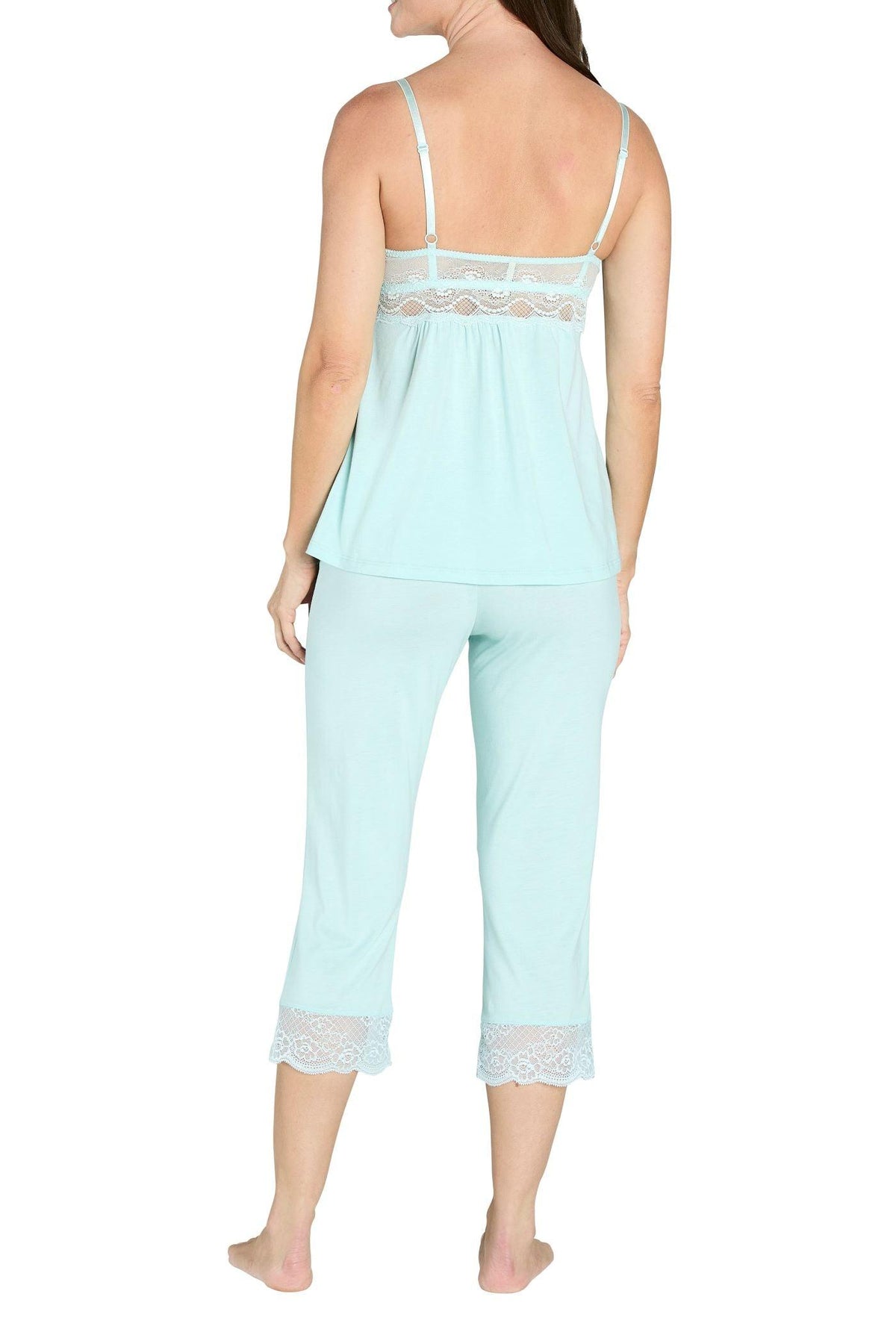 Spaghetti Strap Camisole Cropped Set - Sales Rack - Twelve Eighty Eight PJ Sets twelveeightyeight.com