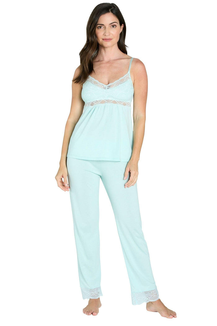 Spaghetti Strap Camisole Pant Set - Sales Rack - Twelve Eighty Eight PJ Sets twelveeightyeight.com