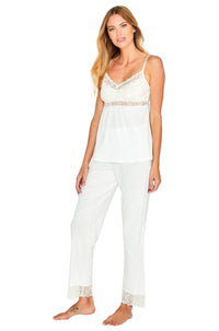 Spaghetti Strap Camisole Pant Set - Twelve Eighty Eight PJ Sets twelveeightyeight.com