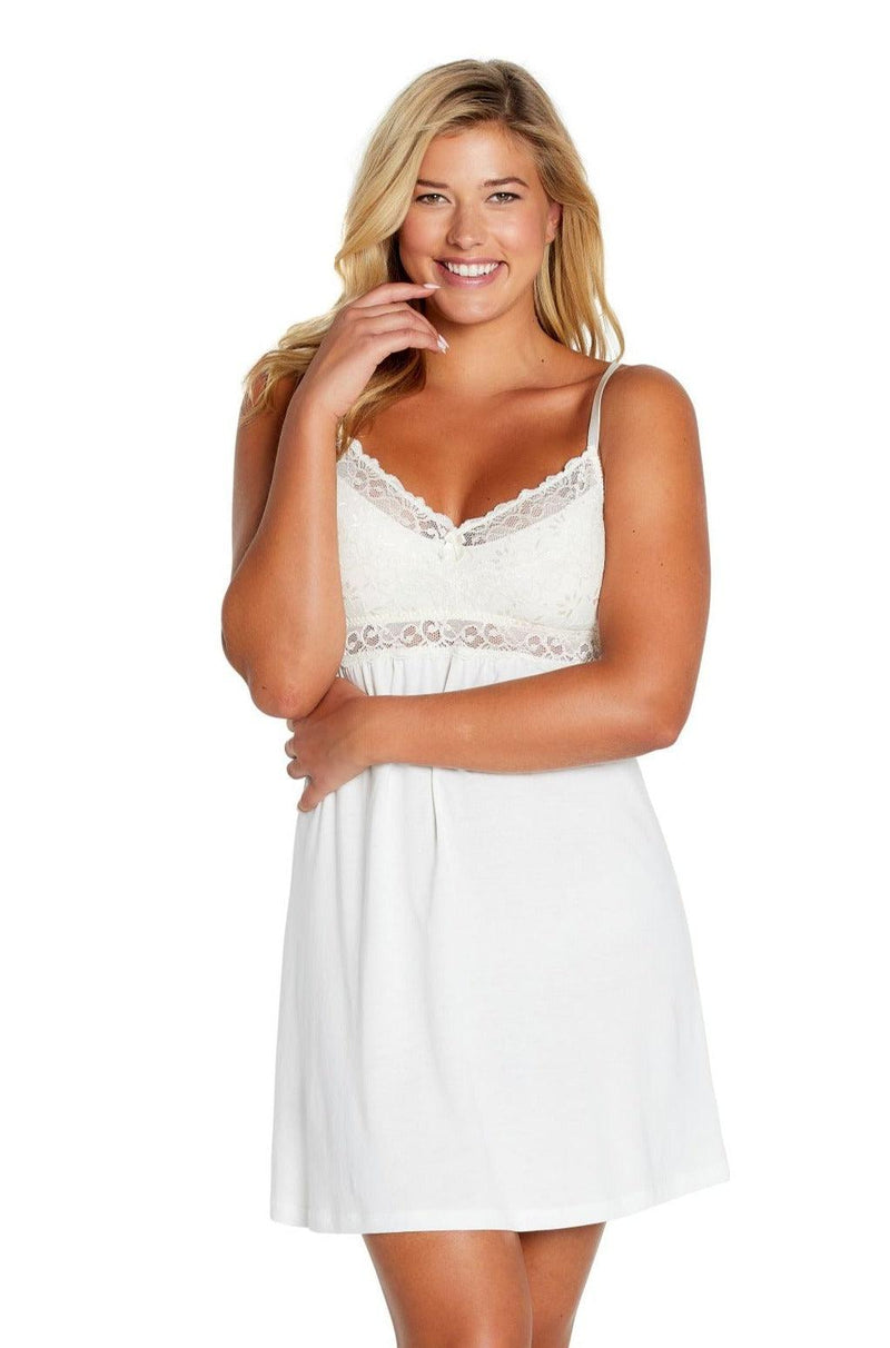 Spaghetti Strap Chemise Robe Set - Twelve Eighty Eight Chemise twelveeightyeight.com