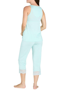 Tank Camisole Cropped Pant Set - Sales Rack - Twelve Eighty Eight PJ Sets twelveeightyeight.com