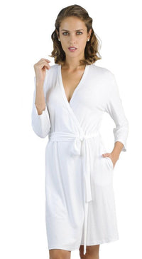 Three Quarter Sleeve Robe - Twelve Eighty Eight Robe twelveeightyeight.com