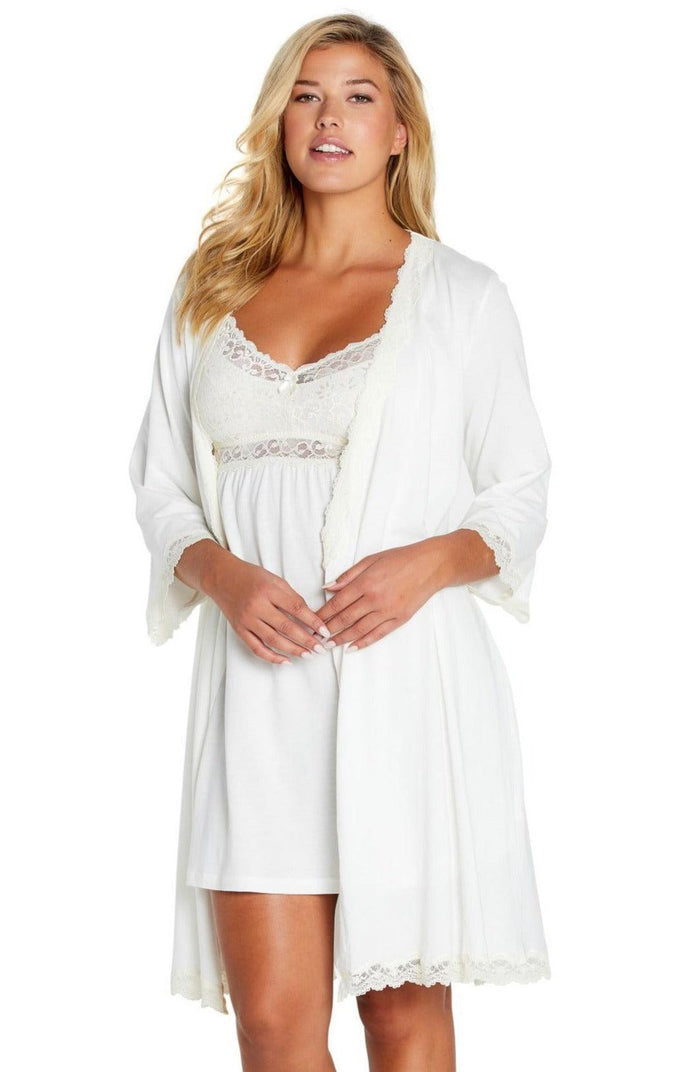 Three Quater Sleeve Robe - Twelve Eighty Eight Robe twelveeightyeight.com