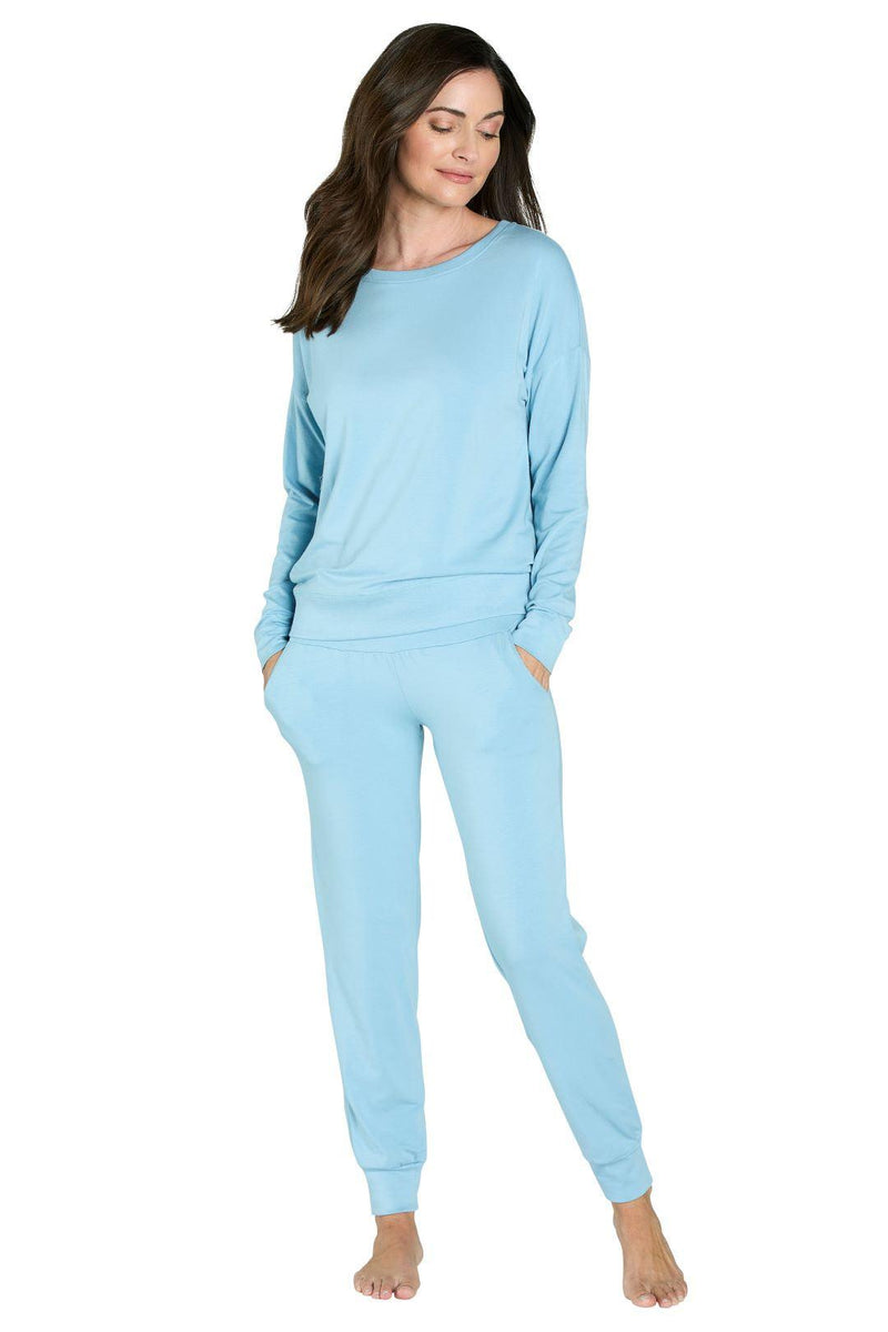 Wide Waistband Joggers Fashion Colors - Twelve Eighty Eight Lounge Pants twelveeightyeight.com